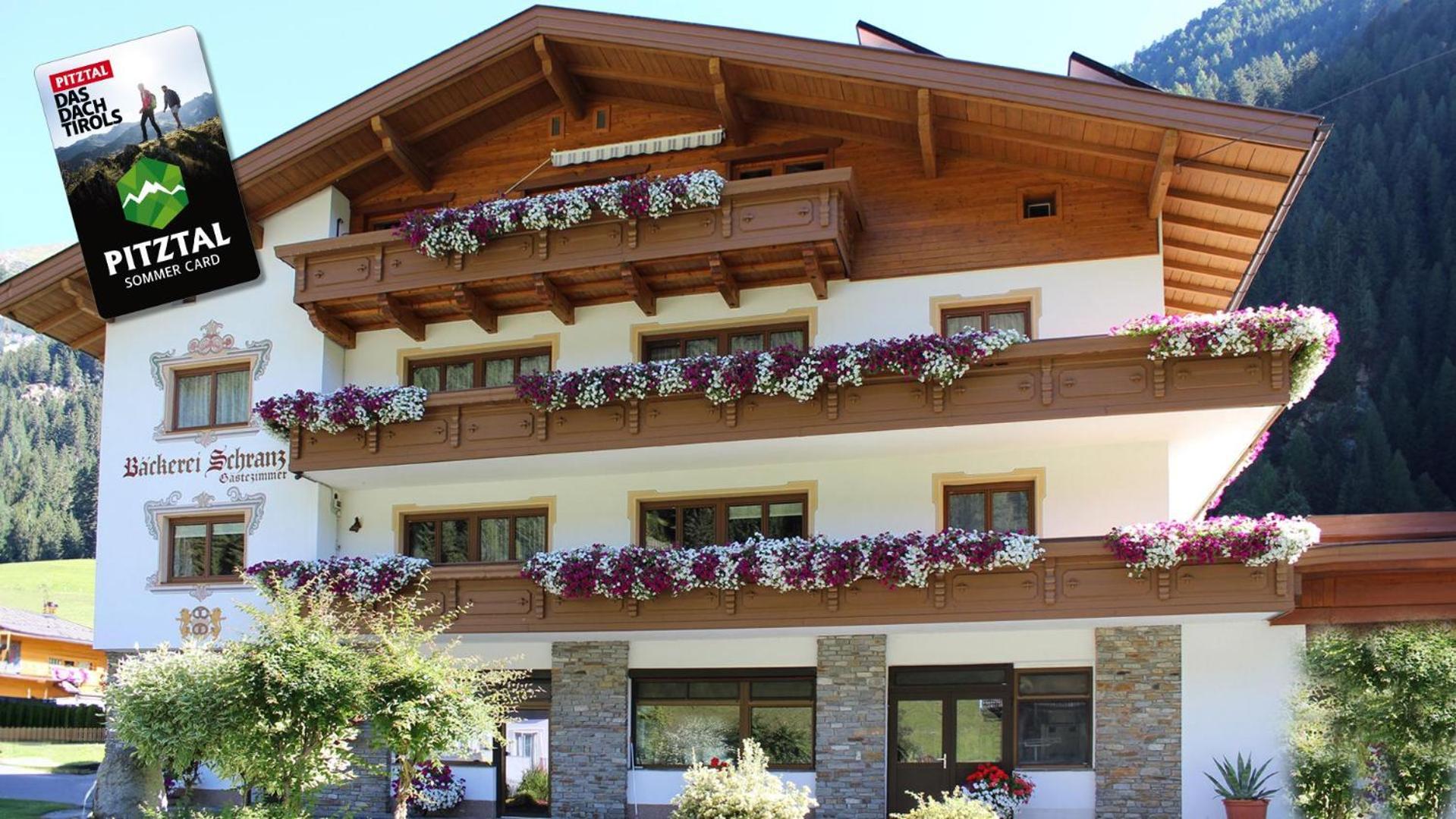 Baeckerei Schranz Acomodação com café da manhã Sankt Leonhard im Pitztal Exterior foto