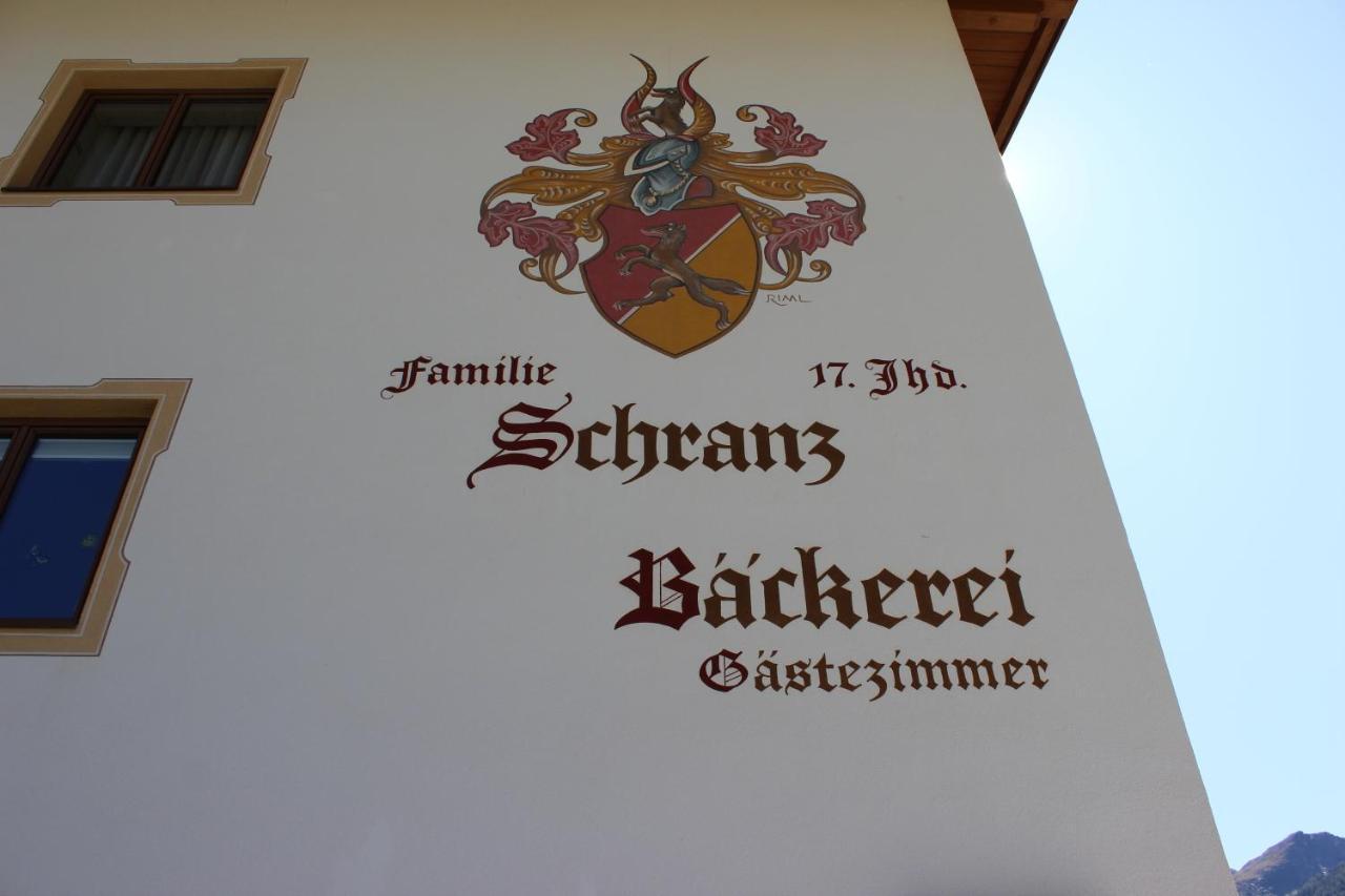Baeckerei Schranz Acomodação com café da manhã Sankt Leonhard im Pitztal Exterior foto